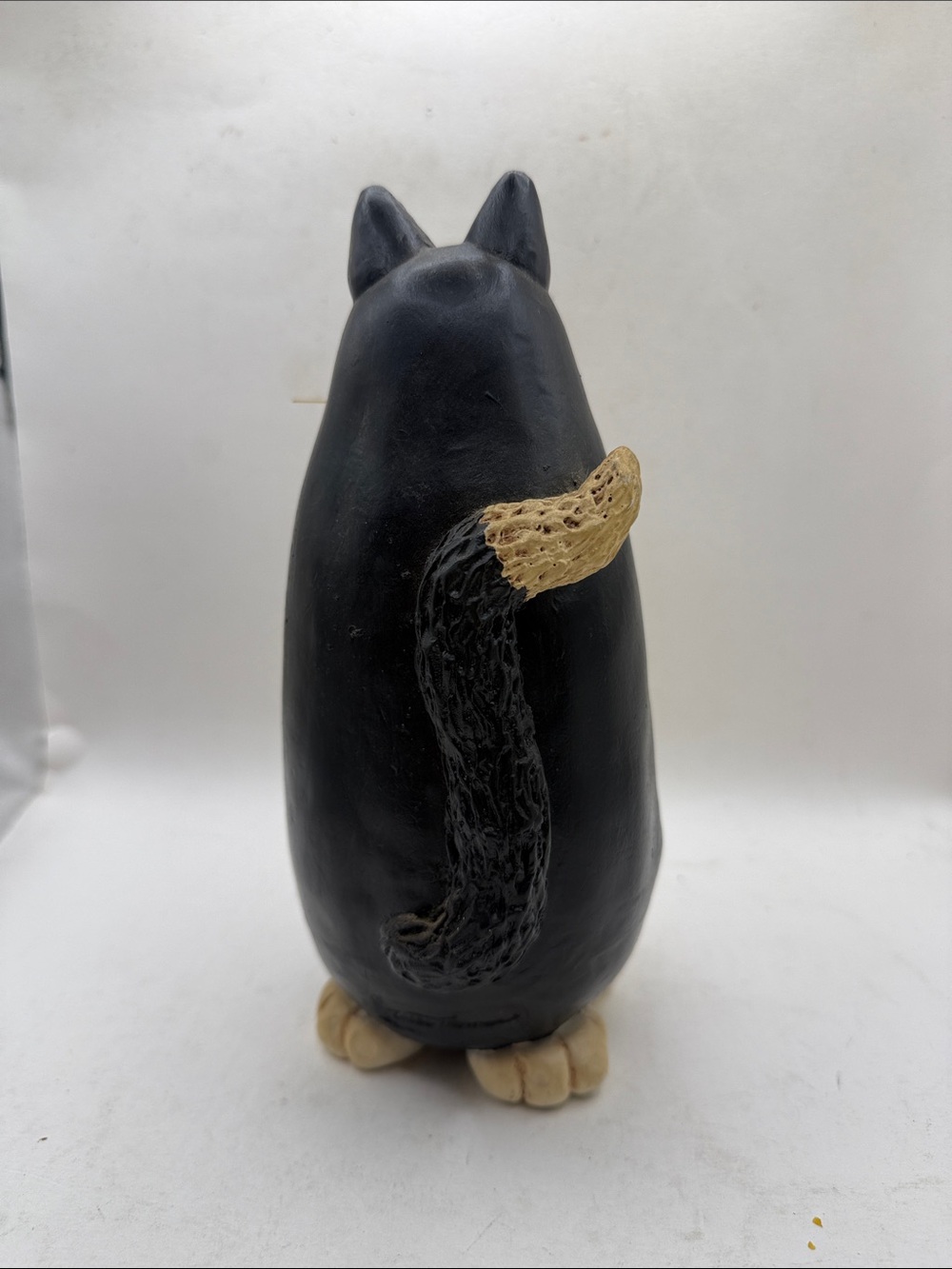 Vtg Enesco Funny Bone Vicki Thomas Tux Fat Cat Figurine Collectible Decor Folk - Picture 3 of 15
